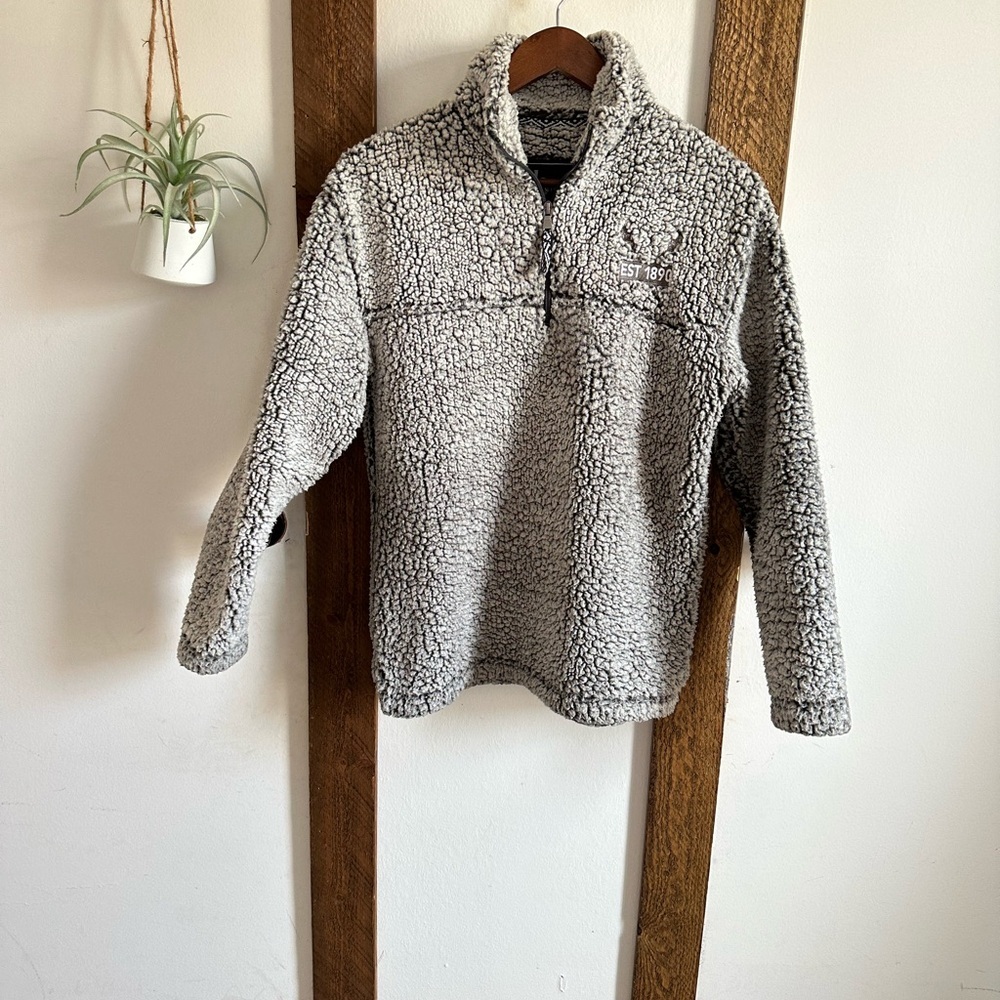 Gray Sherpa Pullover - Picture 14 of 14